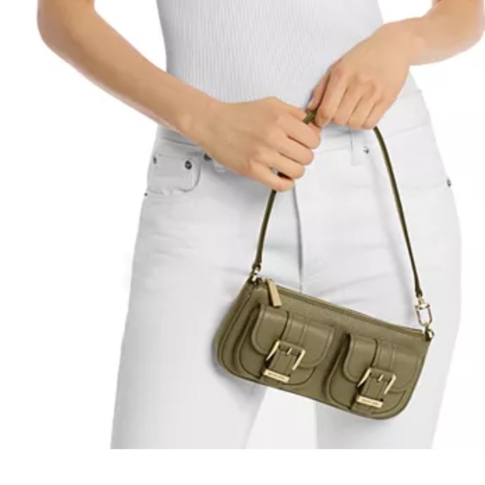 NEW: Michael Kors Zoe Small Convertible Pochettte - Picture 2 of 5